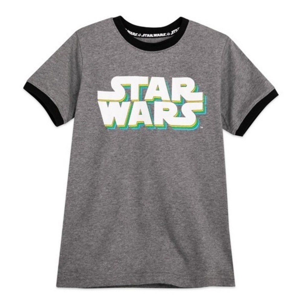 Disney Park Star Wars ringer Tee kids M 7/8